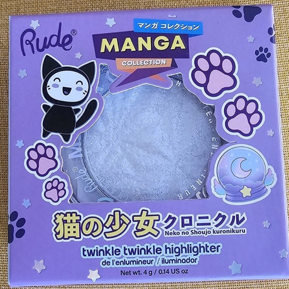 Rude Manga Collection Twinkle Twinkle Highlighter - Purple